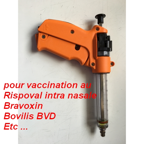  PISTOLET  AUTOMATIQUE 25 ML VACCINS VEAUX Pharmanimal 